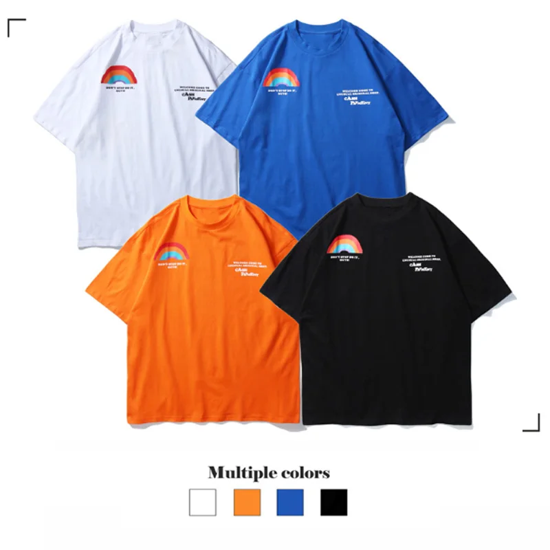 Aelfric Eden Японская уличная одежда футболки мужские летние топы с коротким рукавом