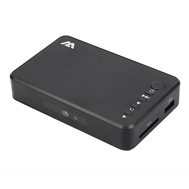 Автомобильный мультимедийный мини-плеер HD 1080P автомобильный центр HDD U-диск плеер