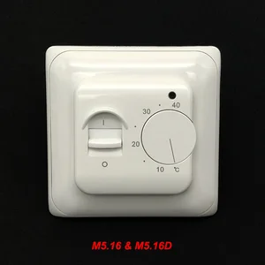 Лучшая цена, электрическая система отопления пола, ручной регулятор температуры в помещении, 220 В, 16 А, стандарт температуры