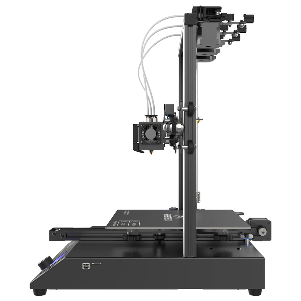 Geeetech 3D Printer A20T 3 in 1 out Mix-color 3D Printe Upgrade GT2560 Motherboard Power Failure Printing  LCD2004 FDM CE