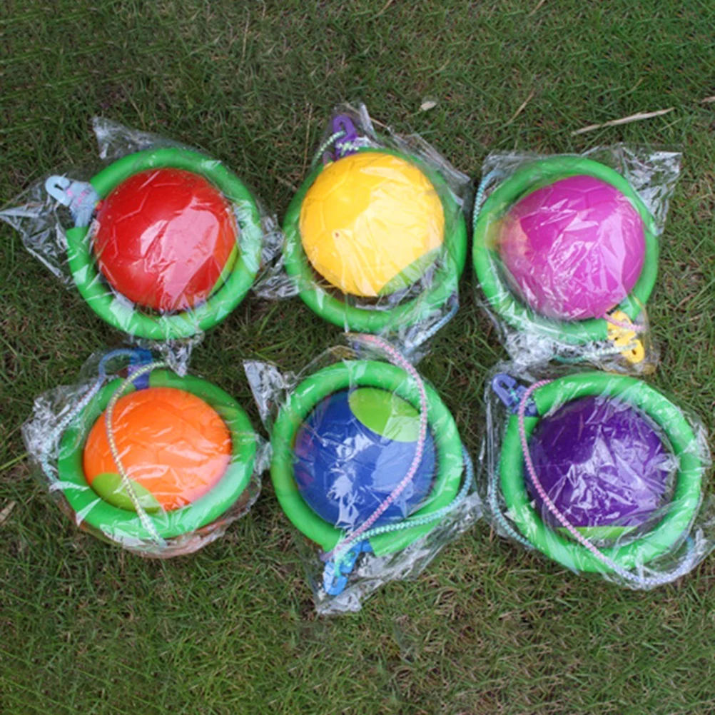 Прыгающие шарики мигающий шарик Скакалка для одной ноги спортивные качели мячи