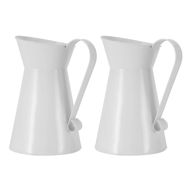 

2 шт., эмалированный кувшин-кувшин в винтажном стиле