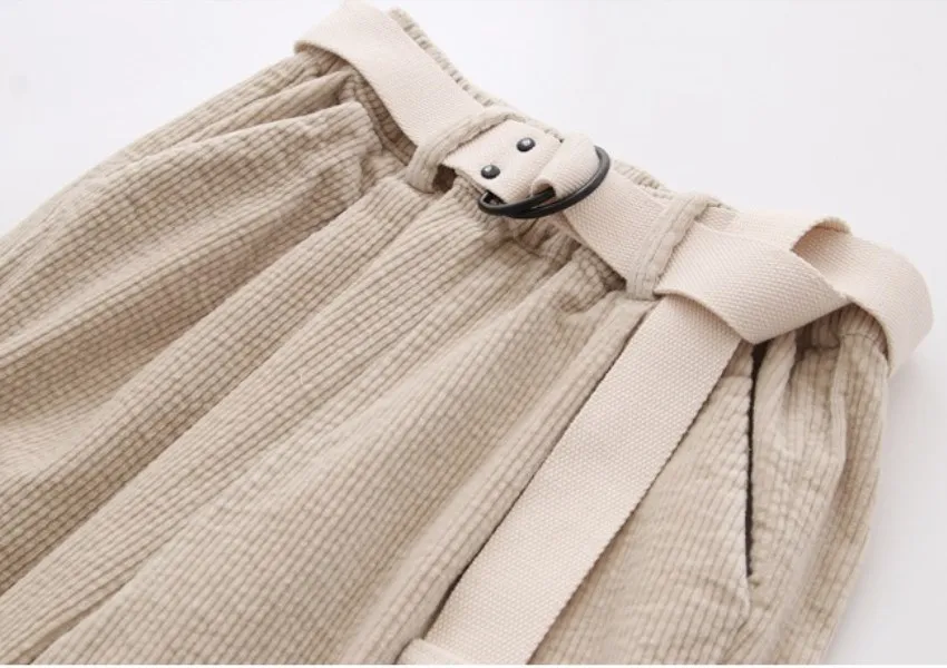 

Pants Harem Pants Autumn Winter Women Pants Elastic Waist Sashes Casual Black Trousers Pantalones Mujer Cintura Alta