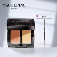 maogeping beauty flawless double color concealer cream 1 8g2 high coverage long lasting face makeup moisturizing cosmetics
