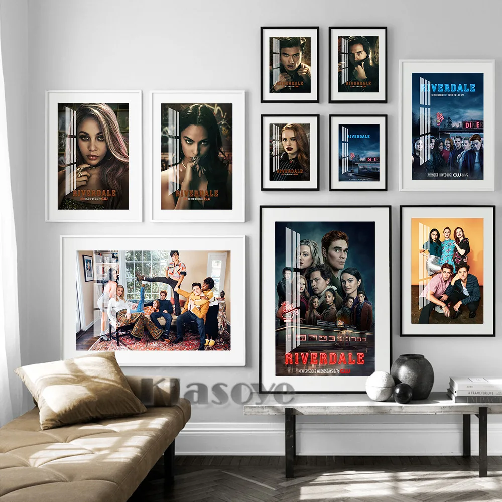 

Riverdale Mystery Drama TV Series Show Poster Prints Art Canvas Painting Video Room Cinema Wall Picture Home Decor Fans Collect