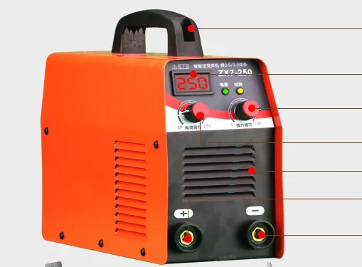 250A 110-250V Компактный мини MMA сварочный аппарат дуга инвертора сварочный аппарат