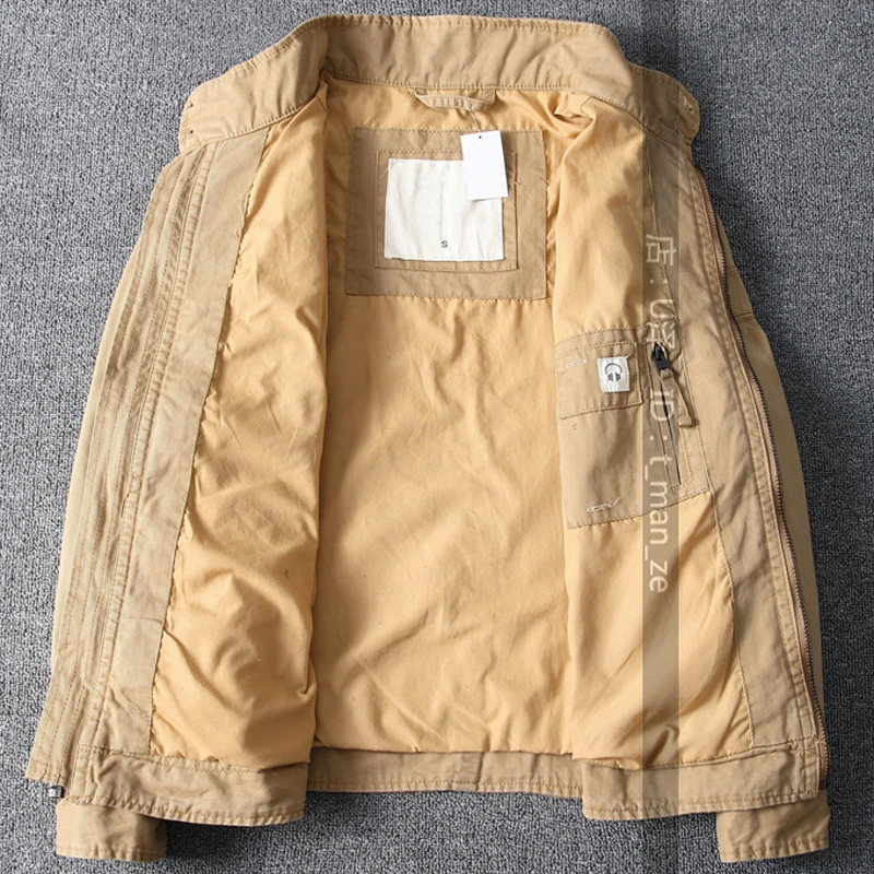 Осенне зимние куртки и пальто в стиле милитари Мужская Уличная одежда Женская