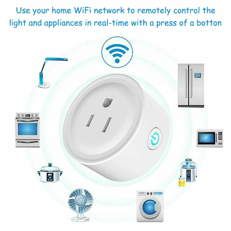 2 шт розетка Wi Fi экшн камера с США штекер открытый умная разъем Voice Управление