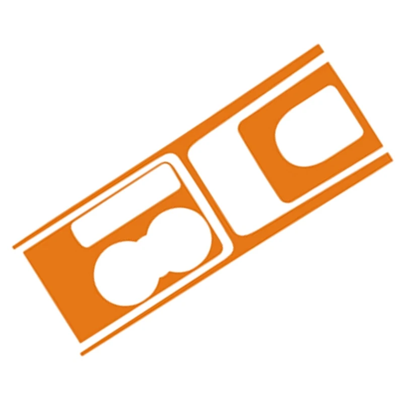 Для Jaguar F-PACE 2016-2017 углеродное волокно внутренняя передача крышка водяной чашки