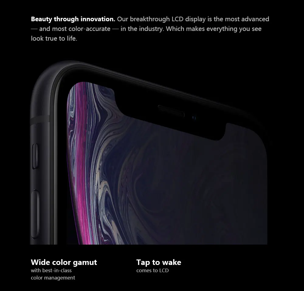 Разблокированный Apple iPhone XR | 6," жидкий retina полностью ЖК-дисплей 64 Гб/128 ГБ/256 ГБ rom 4G Lte Apple смартфон