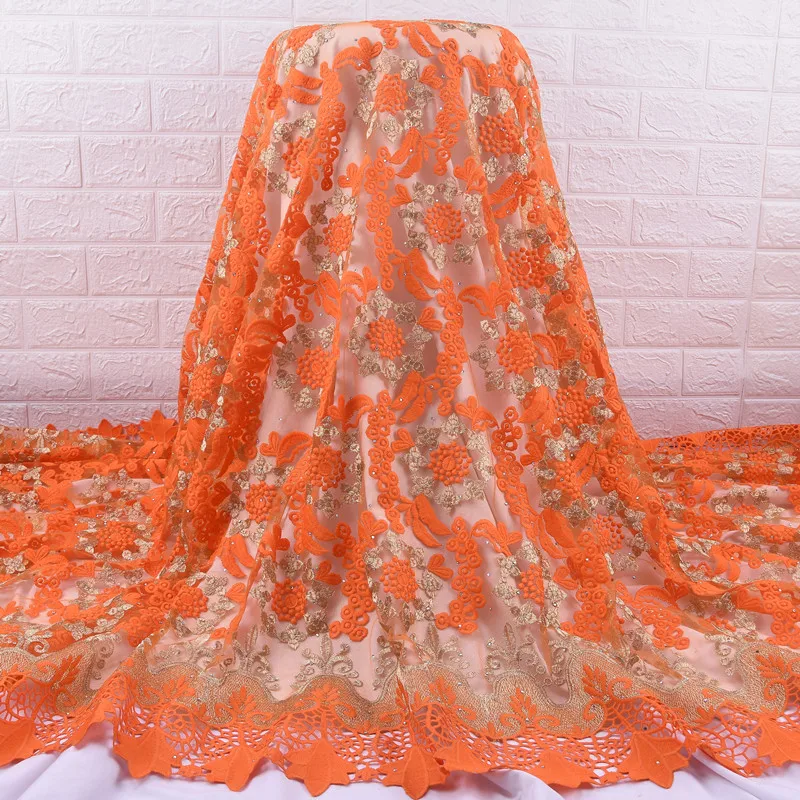 Zhenguiru молочная красивая кружевная вышивка кружева французская Тюлевая ткань