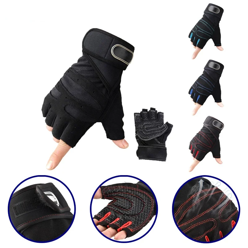 

Gym Weight Lifting Gloves Fitness Training Gloves Body Building Exercise Sports Workout Glove for Men Women Gym Accessories