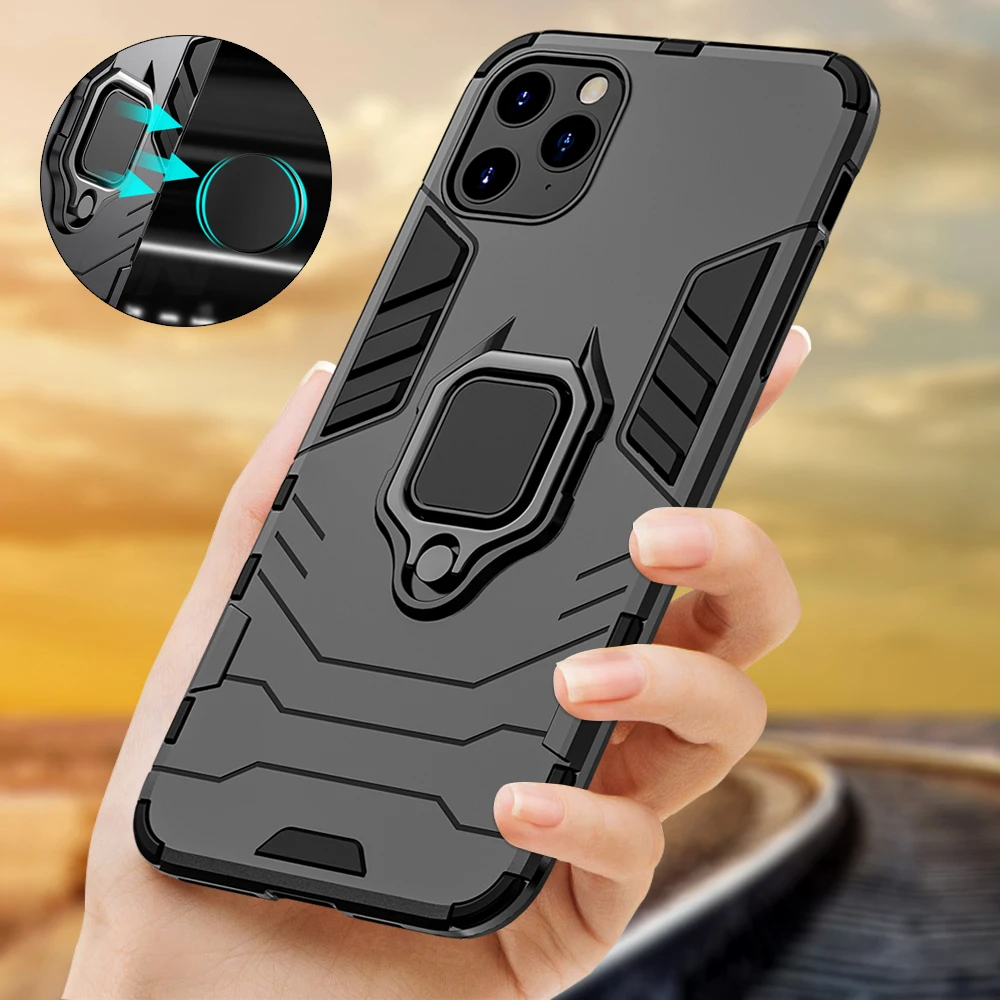 Чехол для iPhone 11 Pro Max противоударный защитный чехол телефона задняя крышка Apple Xs X XR