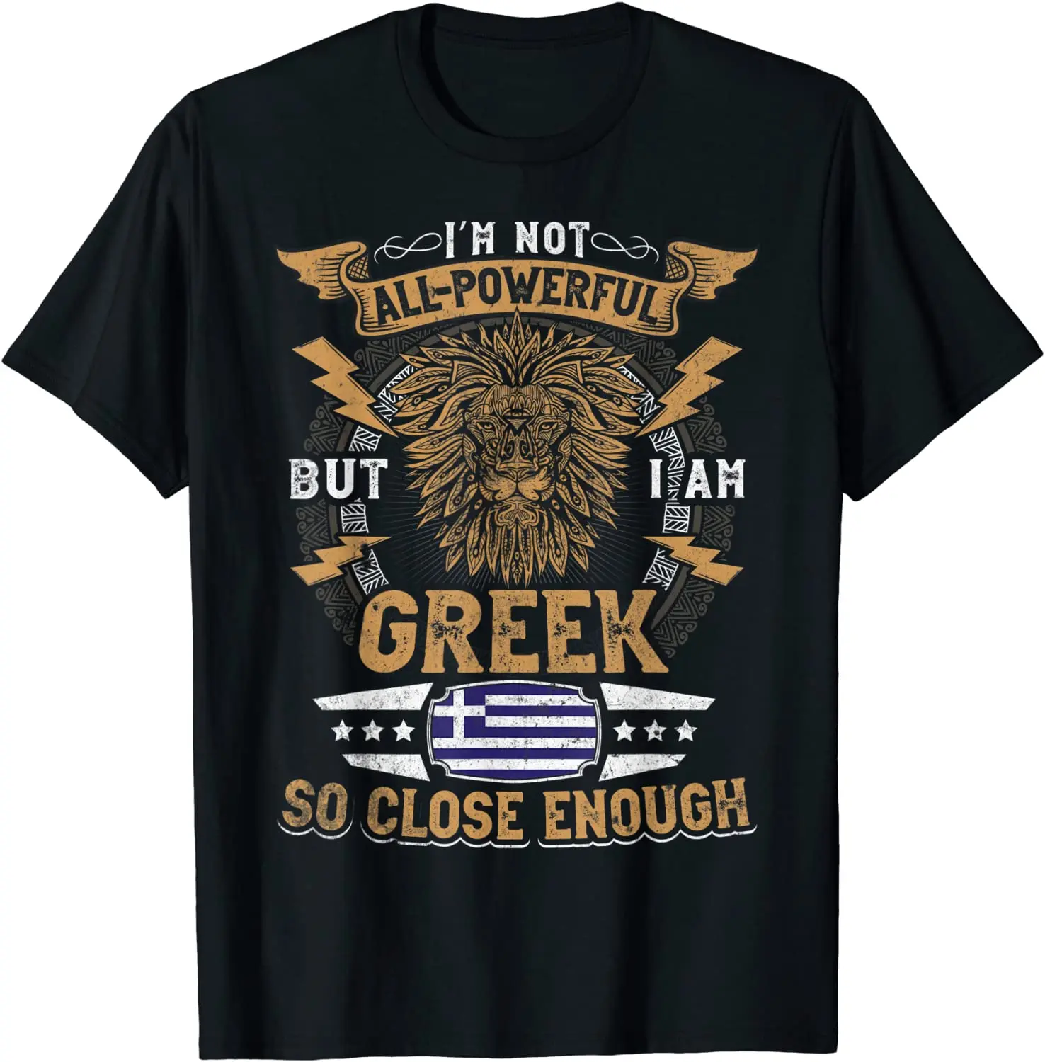 

Greek Shirt Men and Women T-Shirt