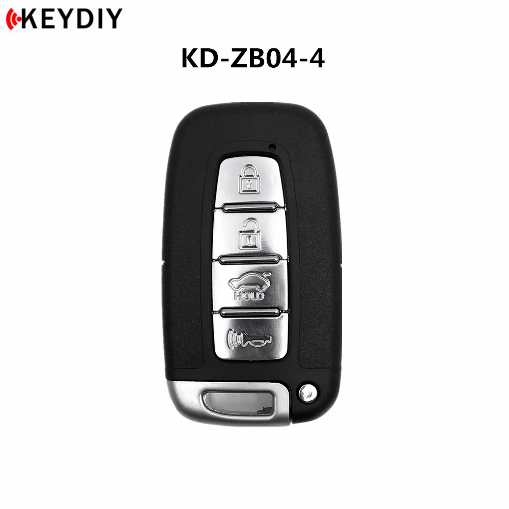 ZB04-4 1 партия/5 шт., KEYDIY KD смарт-ключ ZB серии пульты дистанционного управления несколькими моделями для KD-X2 ключевой программист - Цвет: ZB04-4