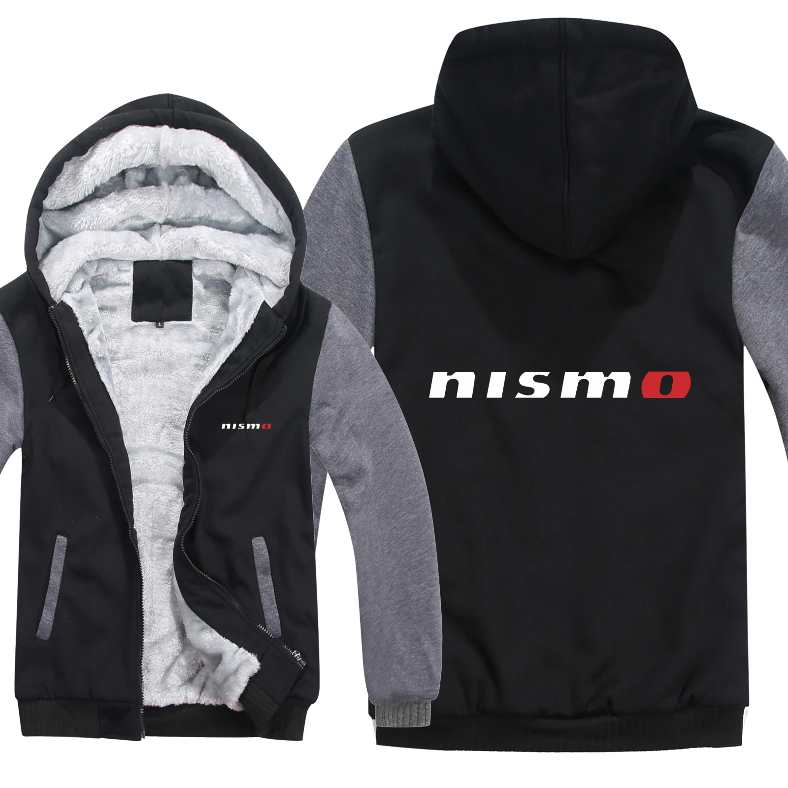 

Nismo Hoodies Men Fashion Wool Liner Jacket Nismo off Road Sweatshirts Men Coat Pullover