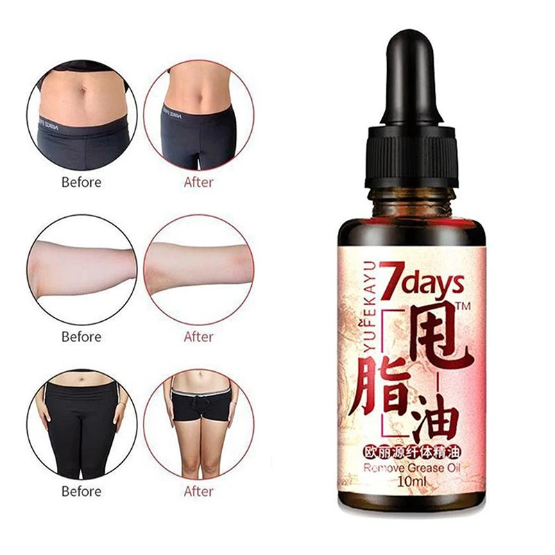 

slimming oil losing weight fat burning 10ml Massage Essential Oil Promotes Fat Burning Waist Body Care 1pc