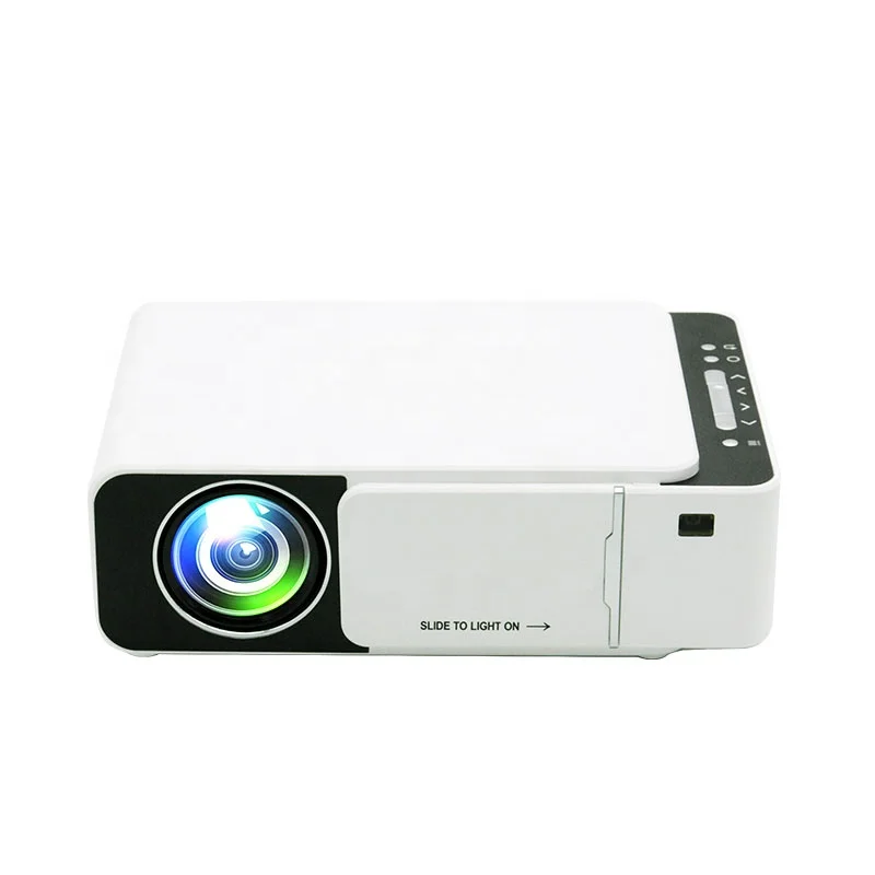 

Wi-Fi светодиодный проектор Full HD 3D портативный HD мини-проектор для домашнего кинотеатра T5
