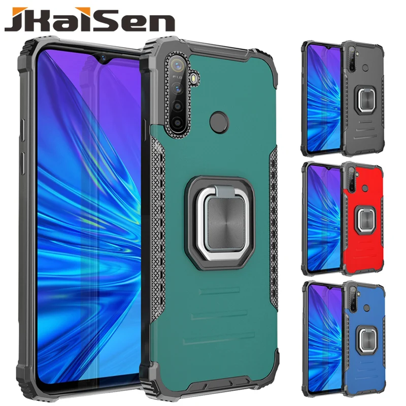 

JKaiSen Strong Anti-Fall Protective Case For Huawei Y5 Y6 Y6S Y6Pro Y7 Y7Prime Y8S Y9 Y9S Y9Prime 2019 Bracket Ring Phone Case