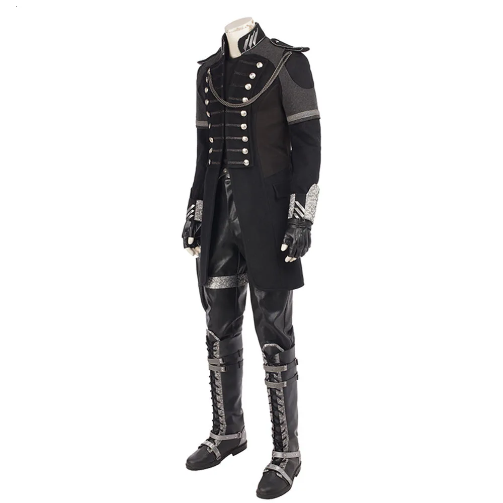 Final Fantasy XV Kingsglaive Nyx Ulric, карнавальный костюм, костюм на Хэллоуин для взрослых мужчин, косплей, Nyx, куртка, костюм, костюм
