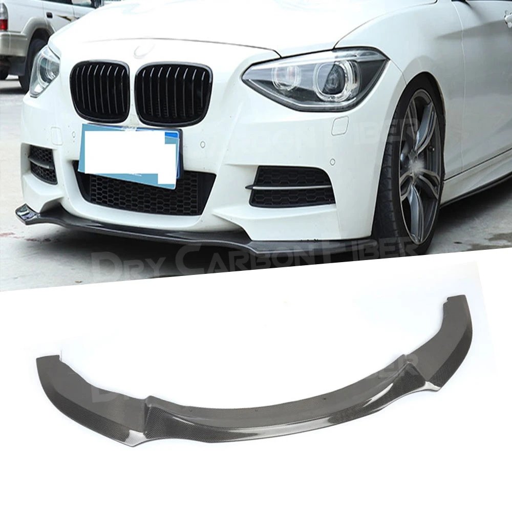 Передний спойлер из углеродного волокна для BMW 1 серии F20 116i 118i 125i M135i M Sport 2012