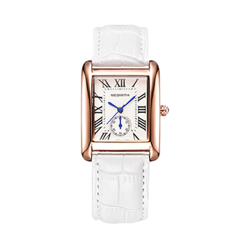 

Women Quartz Watch Easy to Read Arabic Numerals Simple Dial PU Leather Strap Lady loves