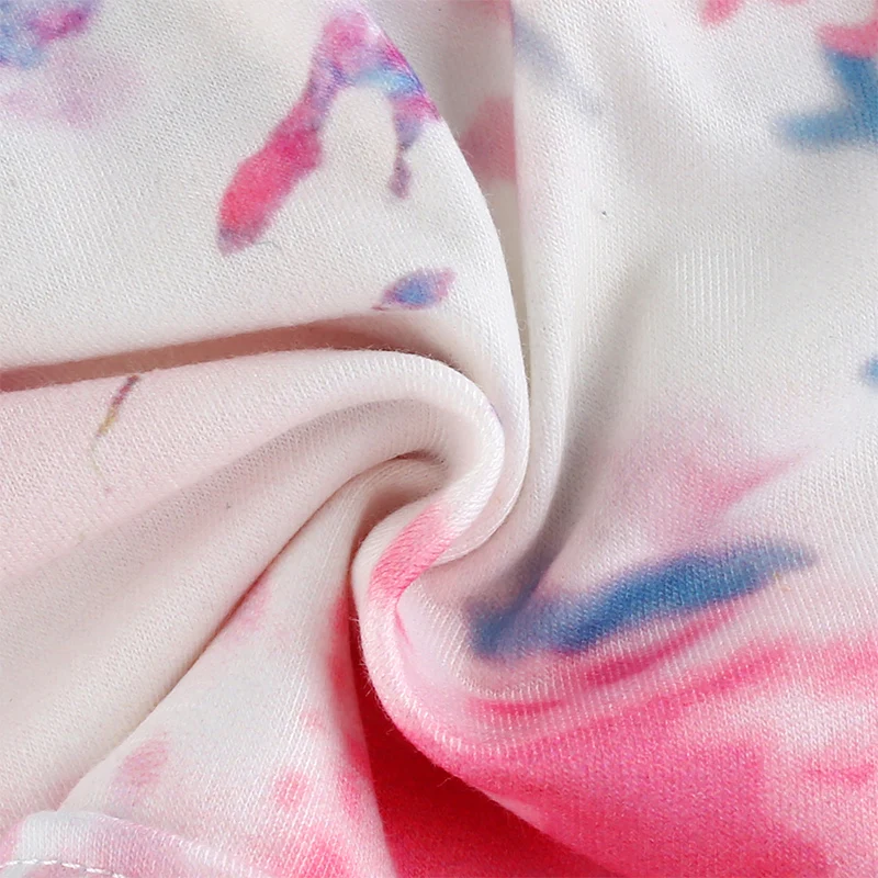 

HIGAREDA Lace Tie Dye Sleeveless Spaghetti Strap Top V Neck Ruched Backless Crop Tops Tees Women Korean Fashion Camis Summer