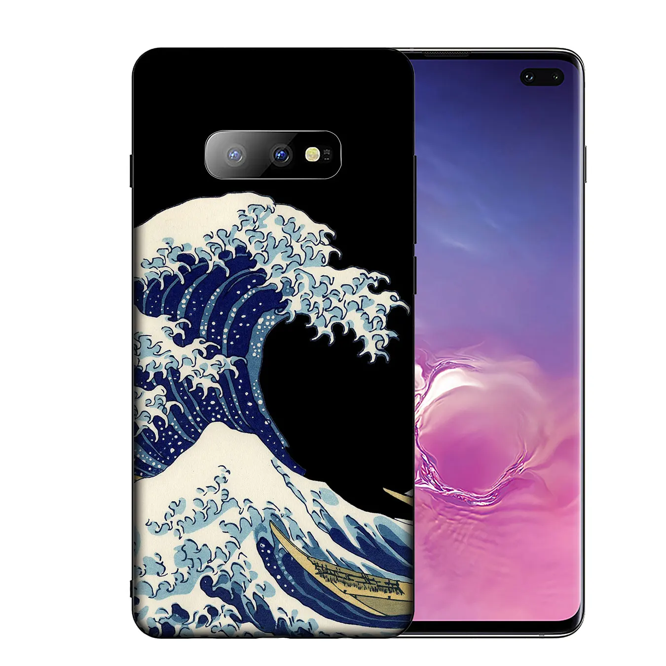 Мягкий чехол для телефона IYICAO The Great Wave off Kanagawa Samsung Galaxy S20 Ultra S10 Lite S9 S8 Plus S6 S7 Edge S10e |