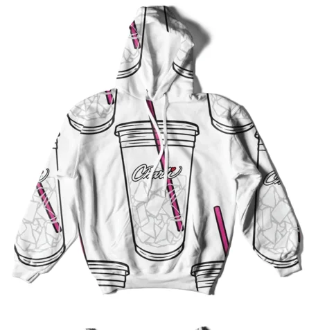 

Charli Damelio Merch 3D Hoodie Girls/Boys Print Ice Coffee Splatter Sweatshirt Charli D'Amelio Pullover Unisex Costume Tracksuit