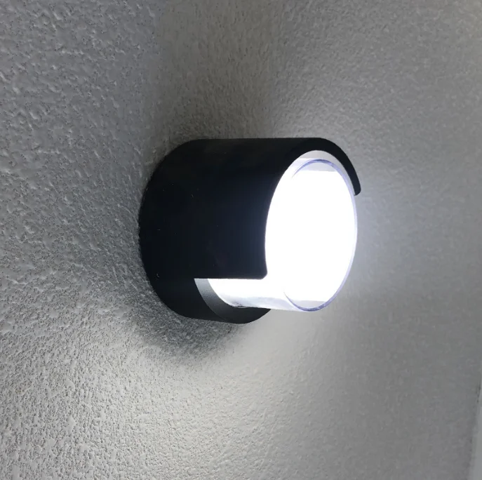 Acrylic Outdoor LED Waterproof Wall Light Staircase Garden Courtyard Door Lamp Decoration RGB Colourful Bar Party Install | Лампы и