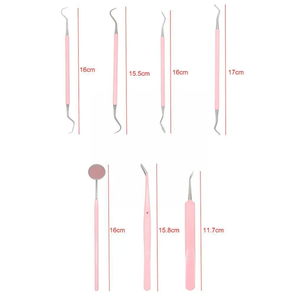 Стоматологическое зеркало серп Тартар зубная палочка ротовая Стоматологическая