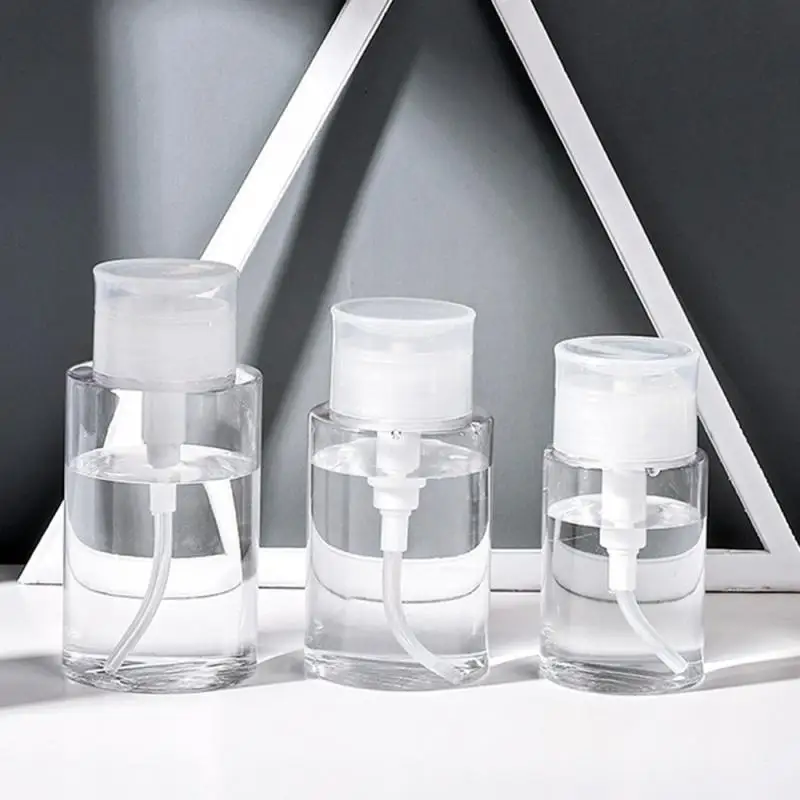 Многоразовые флаконы дорожные прозрачные пластмассовый распылитель