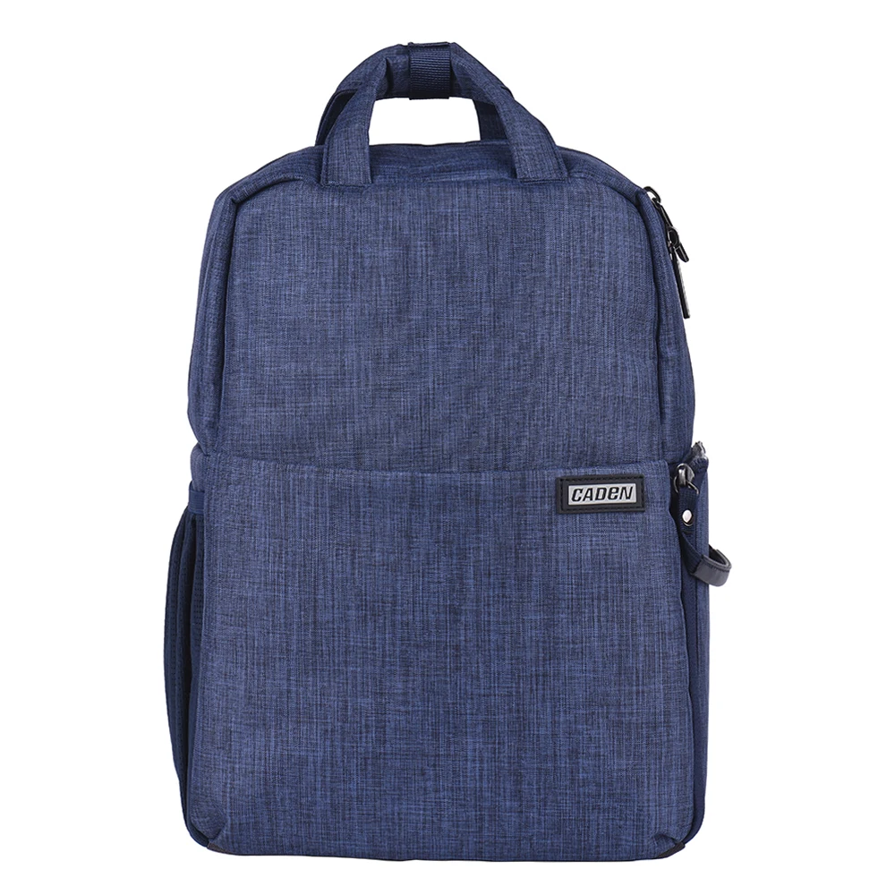 CADeN L5 Shockproof Waterproof DSLR Camera Backpack Leisure Travel Shoulder Bag for Canon Nikon Sony DSLR and Lens Laptop - Цвет: Светло-серый