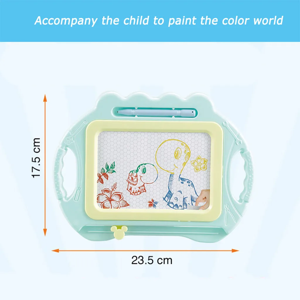 Доска для рисования магнитная доска граффити детей стираемая красочная книга