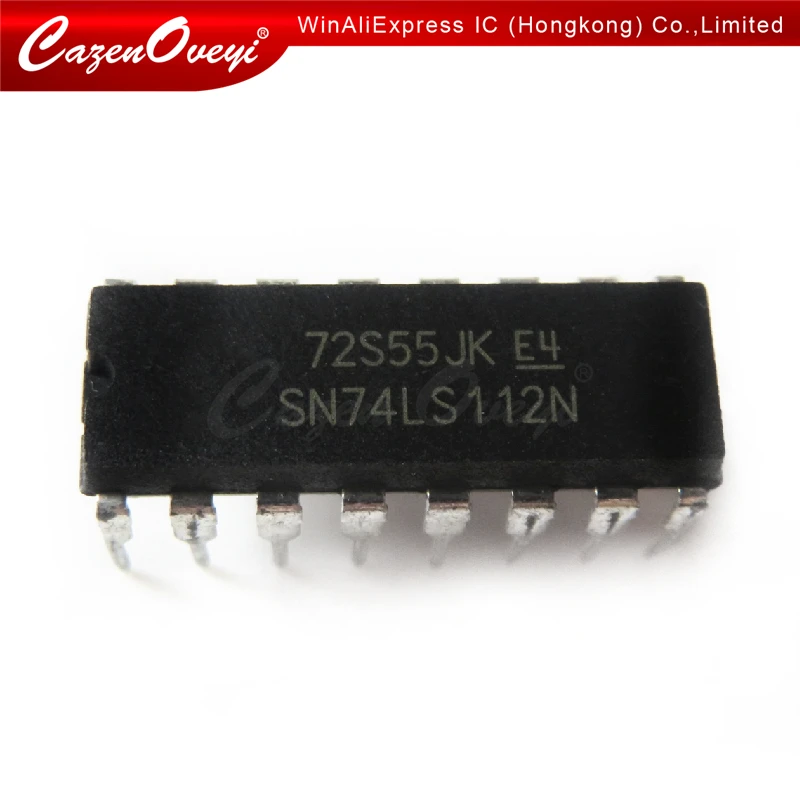 

10pcs/lot SN74LS112AN 74LS112 DIP-16 new original In Stock