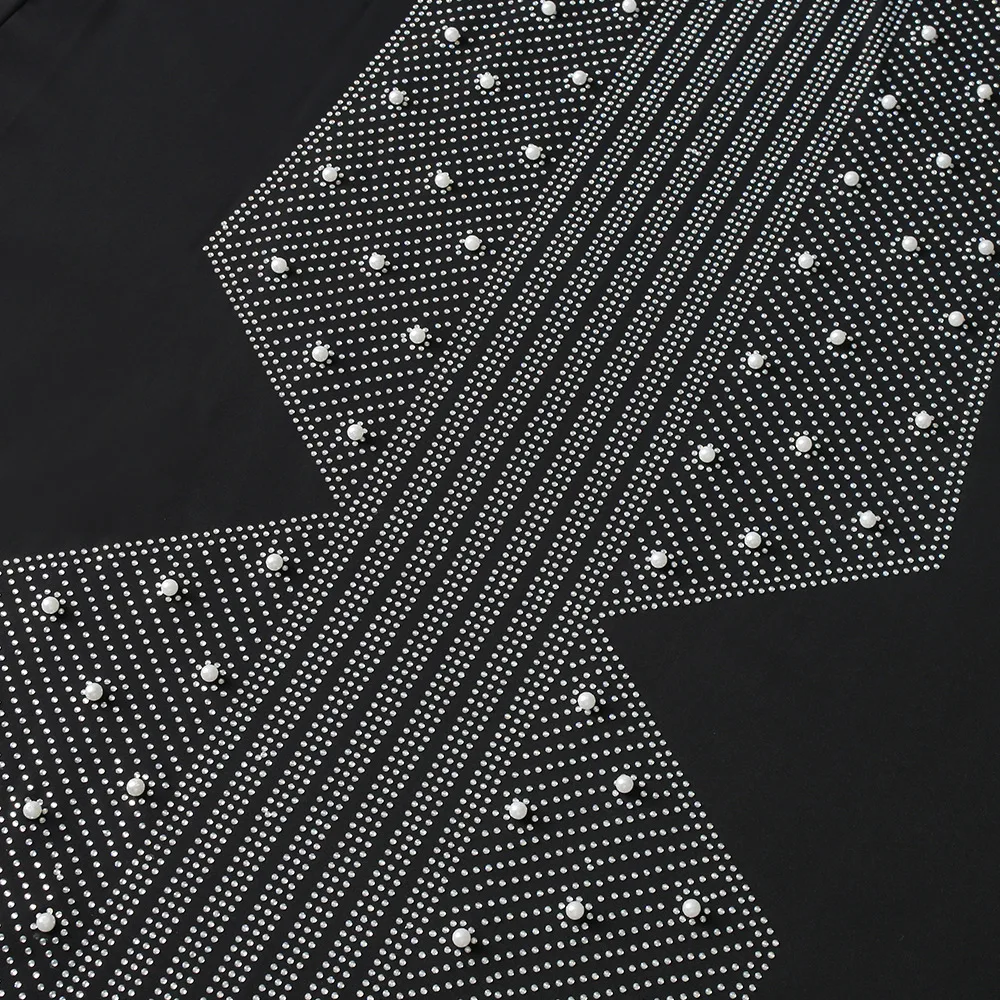 

Donsignet Women's Dress Muslim Robes Hijabs Plus Size Diamonds Hollow Out Dress+headscarf Muslim Fashion Dubai Abaya Turkey Robe