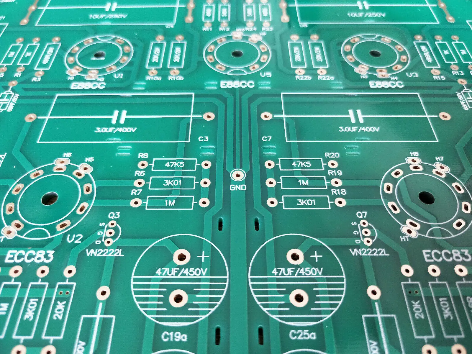 DIY стерео ламповый усилитель голый PCB + PSU база на CAT SL1 цепи | Электроника