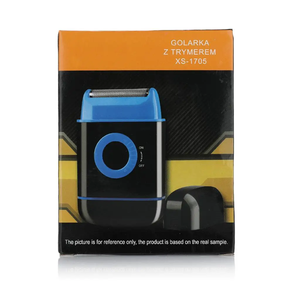 2 вида цветов электрическая стрижка триммер для бороды Мужская бритва быстрая