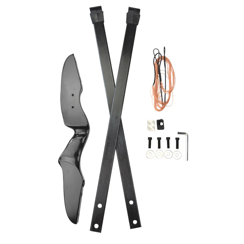 Стрельба из лука прямой Лук Сплит 53 дюйма 40 фунтов стекловолокно конечности вход