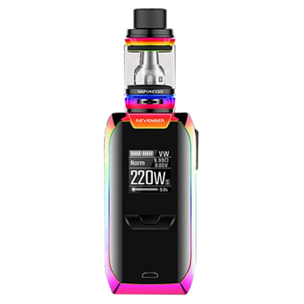 220 Вт Vaporesso Мститель TC комплект W/2 мл NRG мини-бак и OLED 0,96 дюймовый дисплей без 18650 батареи Vs Vaporesso Люкс/Swag 2 - Цвет: Многоцветный