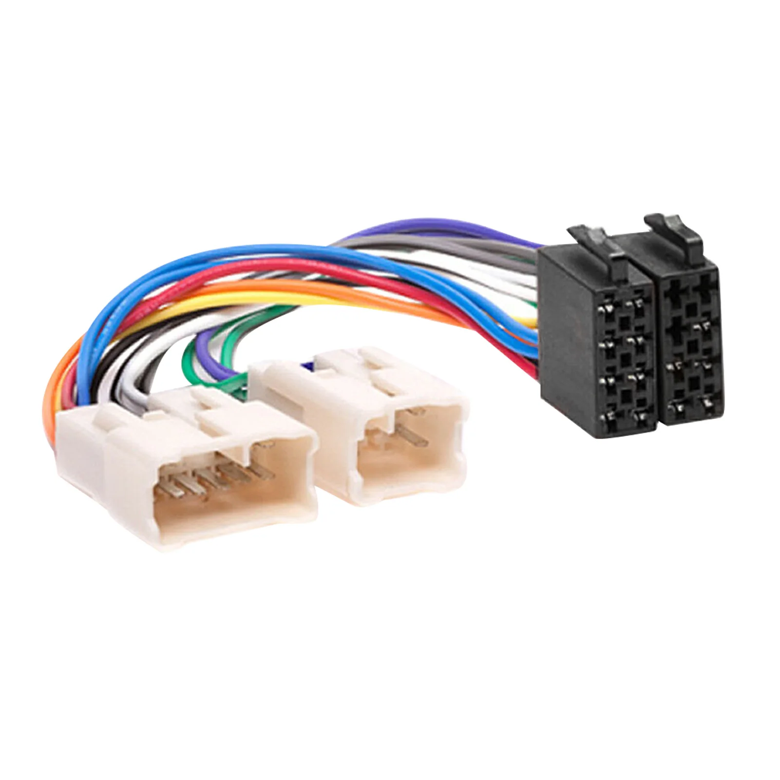 

Safe Wiring Harness Practical Auto Parts Durable Car Radio Accessories Undamage Adapter Aftermarket 12V Plug Cable Connect