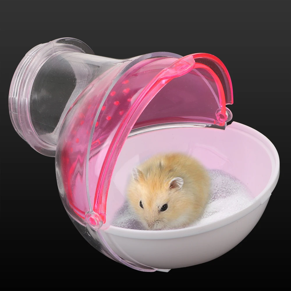 

Pet Hamster Toilets Bathroom Washroom Cage Box Hamsters Mouse Small Animals Rabbit Chinchilla Rat House For Pets Sauna Room