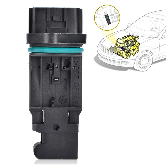 Новый массовый расходомер воздуха датчик 22680 4M500 5M300 для NISSAN NAVARA D40 X TRAIL T30 2 5 dCi