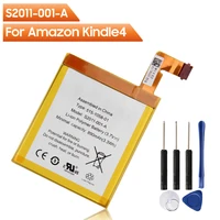 original replacement battery s2011 001 a for amazon kindle 4 5 6 d01100 515 1058 01 mc 265360 dr a015 with free tools 890mah