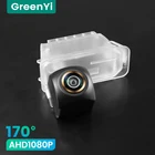 GreenYi 1080P HD 170  Автомобильная камера заднего вида для Ford Focus Mondeo Kuga Fiesta Escape S MAX S-MAX Night Vision Reverse Reversing 4 pin автомобильная парковка AHD