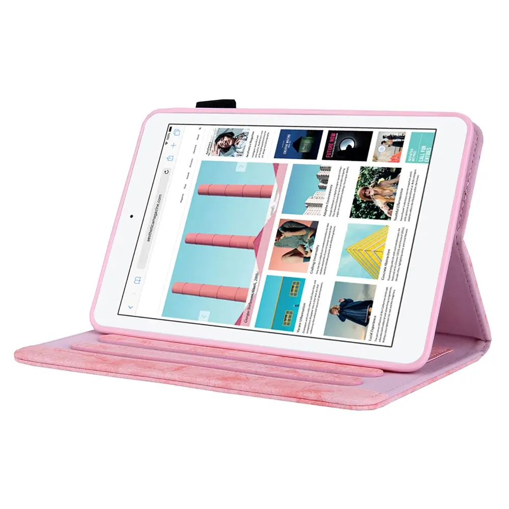 Чехол с держателем для карт для iPad Mini 5 mini 4 Магнитная ткань PU кожаный чехол-подставка для Apple iPad mini 5-го поколения