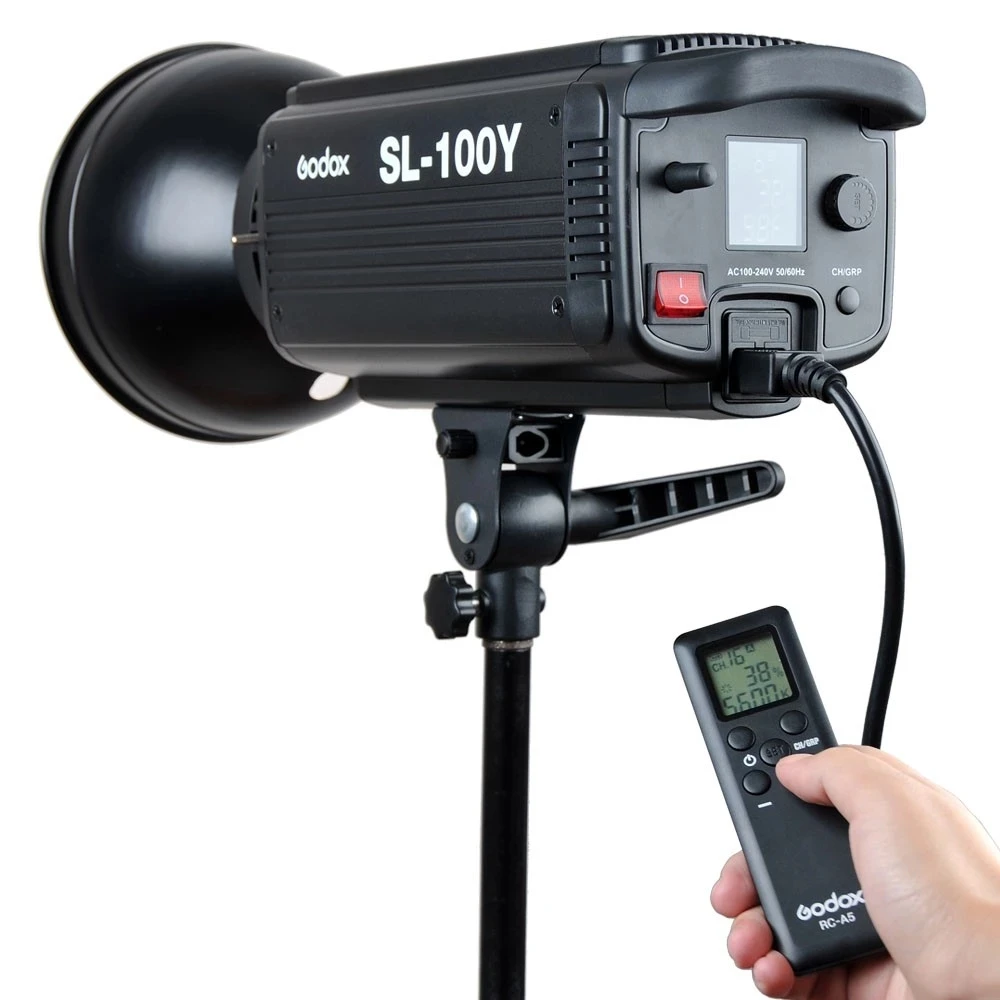 Godox SL100Y 3300K студийный непрерывный штатив Bowens | Электроника