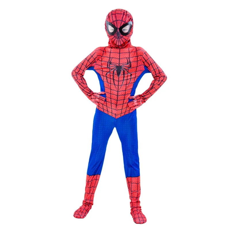 

Marvel Avengers Superhero Spider-Man/Deadpool/Venom/Black Panther Child Cosplay Halloween Holiday Party Dress Up Costume