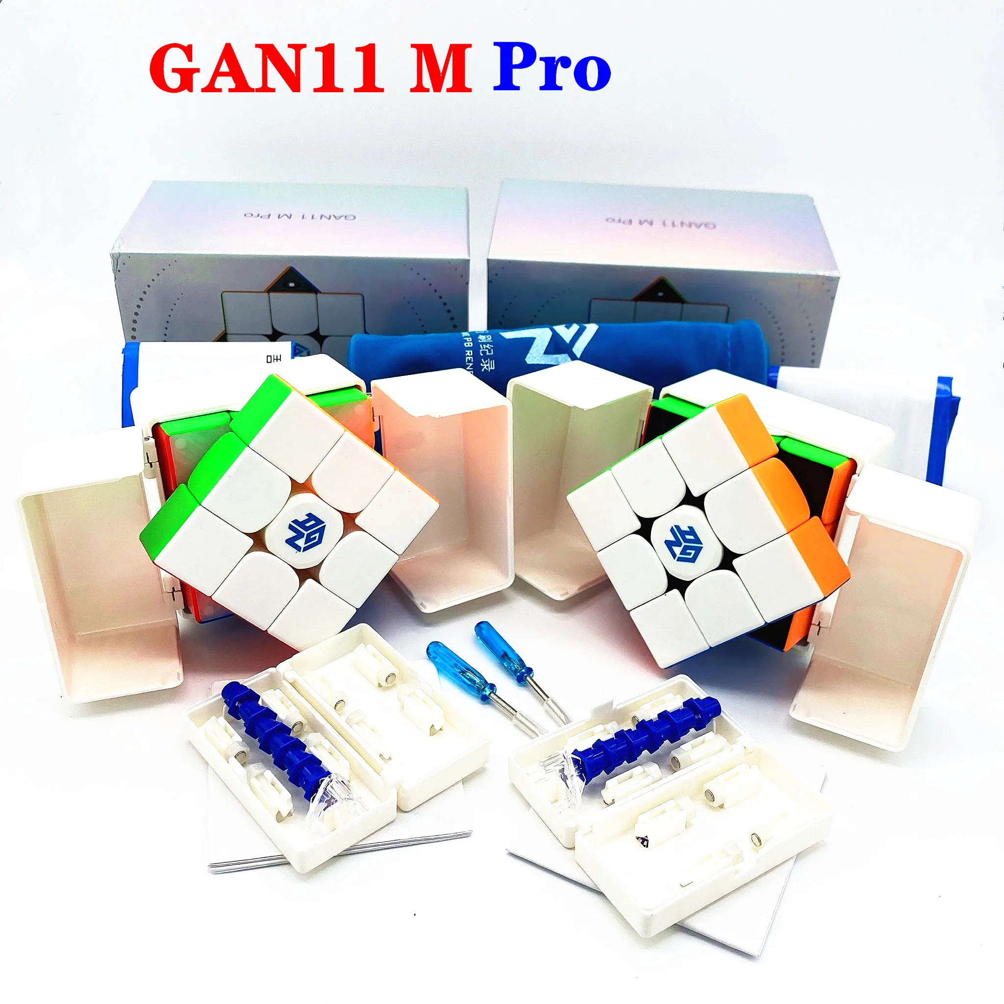 GAN11 M Pro магнитные кубики 3x3x3 волшебный Скорость 3x3 cubo Ган 11 м Cubo magico Gans головоломки