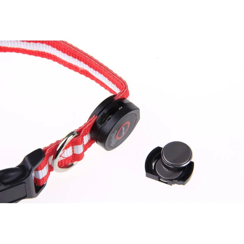 Бесплатная доставка элегантные товары для собак светодиодная лампа ошейника с